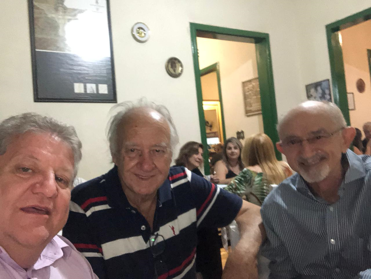 Valdir Paezani, Santo Pereira dos Santos e Luiz Rosati
