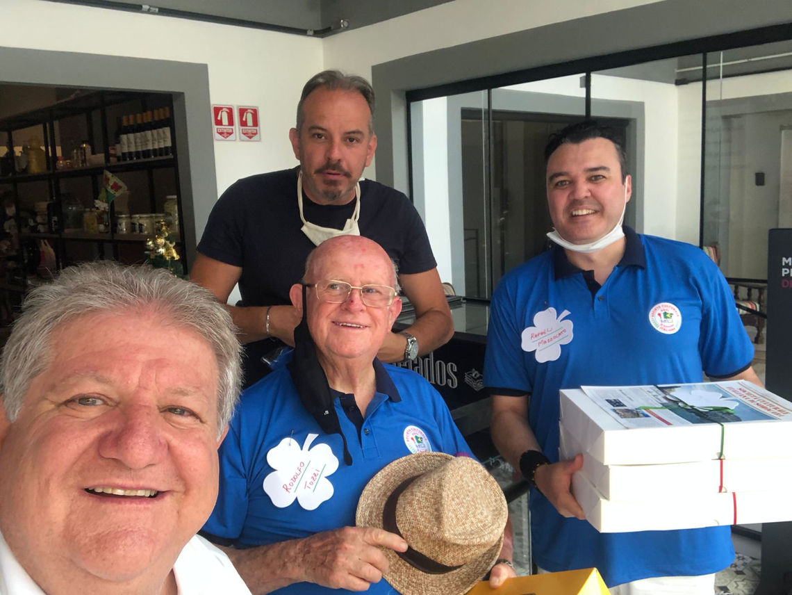 Valdir Paezani, Rodolfo Tozzi, Marcelo Maynardi e Rafael Mazzocato