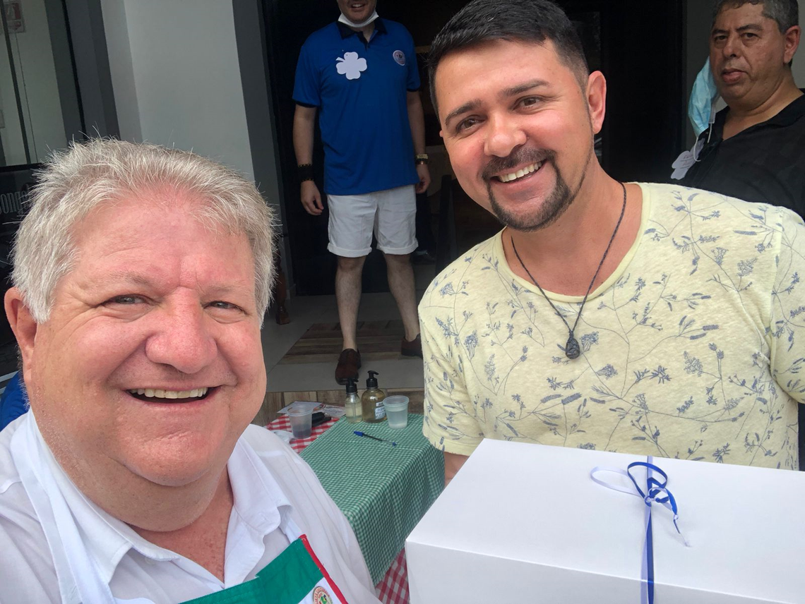 Valdir Paezani e Jesiel Gomes da Silva