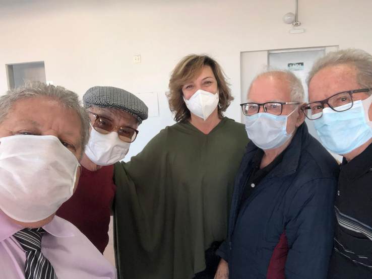 Valdir Paezani, Paolo Antonio Di Modica, Nelimar  Albertini Barcelos, Walter José Luiz Brosque e Tony Granati